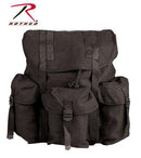 2477 Rothco G.I. Type H.W. Black Canvas Mini Alice Pack