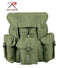 2487 Rothco G.I. Type H.W. Olive Drab Canvas Mini Alice Pack