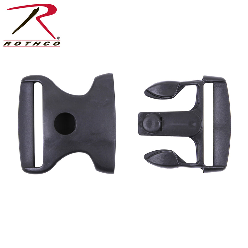 2501 Rothco 2" Triple Retention Buckle - Black