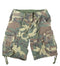 2540 Vintage Woodland Infantry Utility Shorts