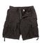 2552 Rothco Vintage Black Infantry Utility Shorts