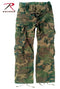 2586 Rothco Vintage Paratrooper Fatigues - Woodland Camo