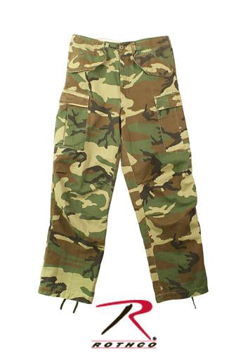 2605 Rothco Vintage M-65 Field Pants - Woodland Camo