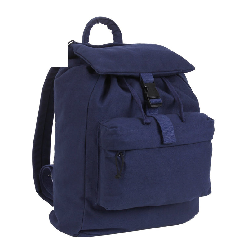 2675 Rothco Canvas Daypack - Navy Blue