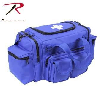 2699 Rothco's EMT Bag With Cross Printed On Top Flap - Blue