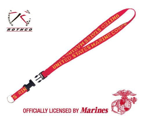 2700 Rothco U.S.M.C. Neck Strap Key Ring