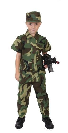 2756 Rothco Kids Camouflage Soldier Costume