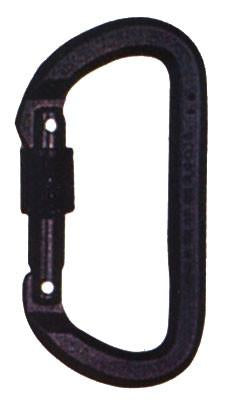 276 Rothco Locking D Carabiner - Black