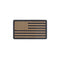 27782 Rothco Pvc Us Flag Patch W/ Hook Back - Khaki/blk