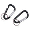 281 Rothco Accessory Carabiner with Key Ring - Black