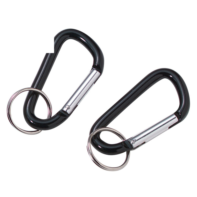 281 Rothco Accessory Carabiner with Key Ring - Black