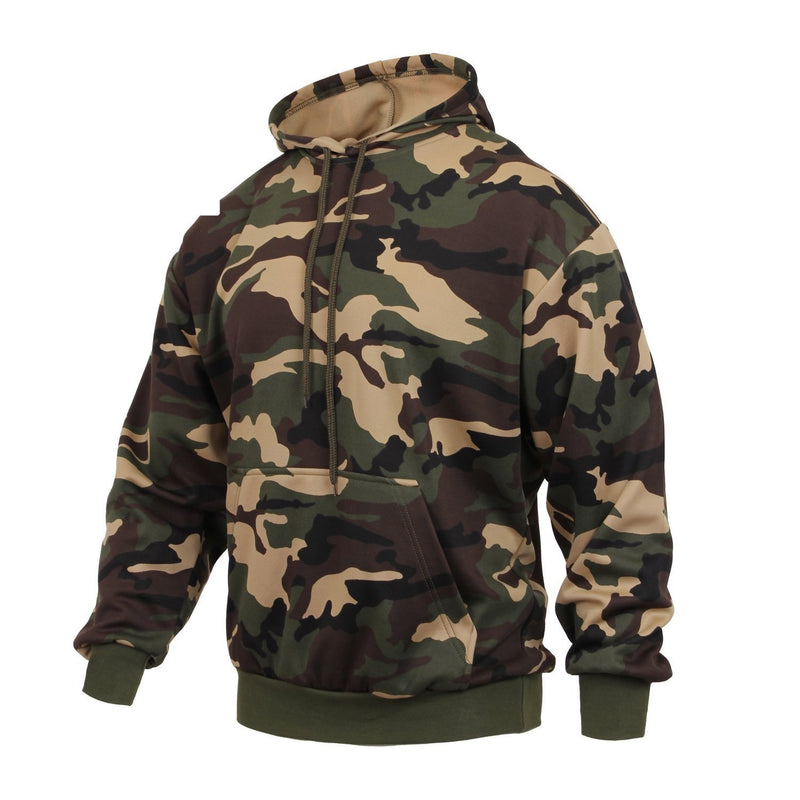2871 Rothco Performance Polyester Pullover Hoodie - Camo