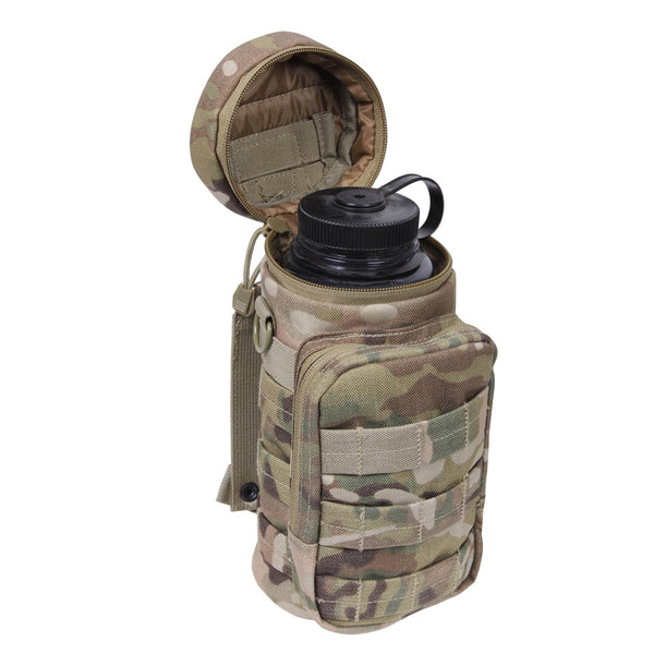 2879 Rothco MOLLE Compatible Water Bottle Pouch - MultiCam
