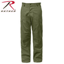 2926 Rothco Relaxed Fit Zipper Fly BDU Pants - Olive Drab