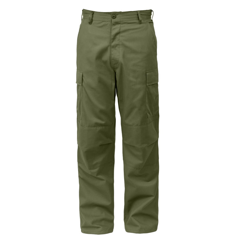 2926 Rothco Relaxed Fit Zipper Fly BDU Pants - Olive Drab