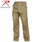 2931 Rothco Relaxed Fit Zipper Fly BDU Pants - Khaki