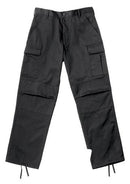 2971 Rothco Relaxed Fit Zipper Fly BDU Pants - Black