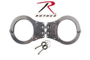 30095 Rothco Nij Approved Stainless Steel Hinged Handcuffs