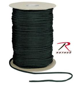 304 Rothco Nylon Paracord 550lb 1000 Ft Spool / Black