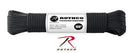 30810 Rothco Black 100' Rothco Polyester 550 lb Test Commercial Paracord