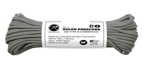 311 Rothco Nylon Paracord 550lb 100 Ft / Foliage