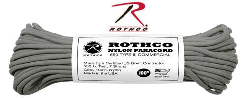 311 Rothco Nylon Paracord 550lb 100 Ft / Foliage