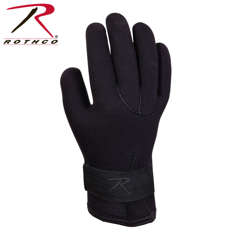 33550 Rothco Waterproof Cold Weather Neoprene Gloves - Black