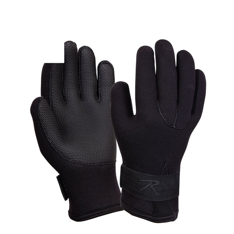 33550 Rothco Waterproof Cold Weather Neoprene Gloves - Black