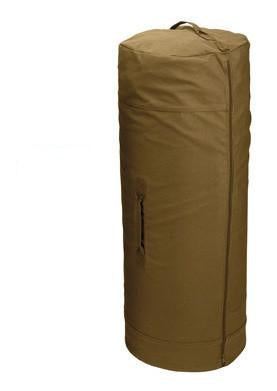 3439 ROTHCO CANVAS ZIPPER DUFFLE BAG / 25" X 42" - COYOTE