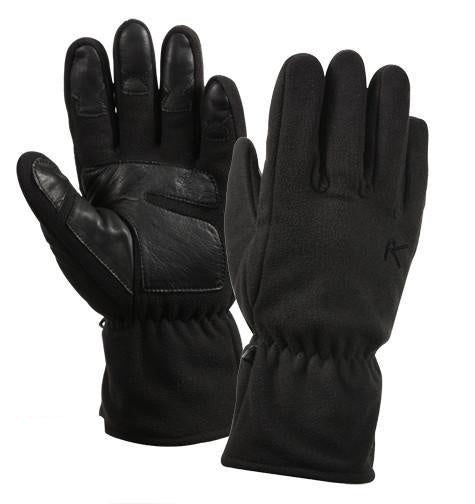 3470 MICRO FLEECE ALL WEATHER GLOVES-BLACK