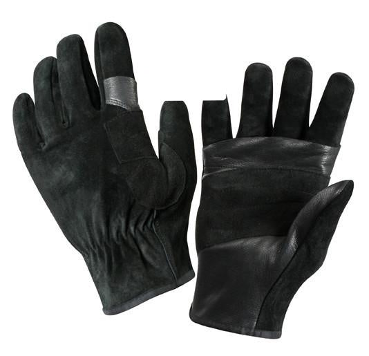 3482 ROTHCO SWAT/FAST ROPE LEATHER RESCUE GLOVES