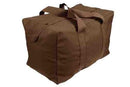 3523 Rothco Canvas Parachute Cargo Bag - Earth Brown
