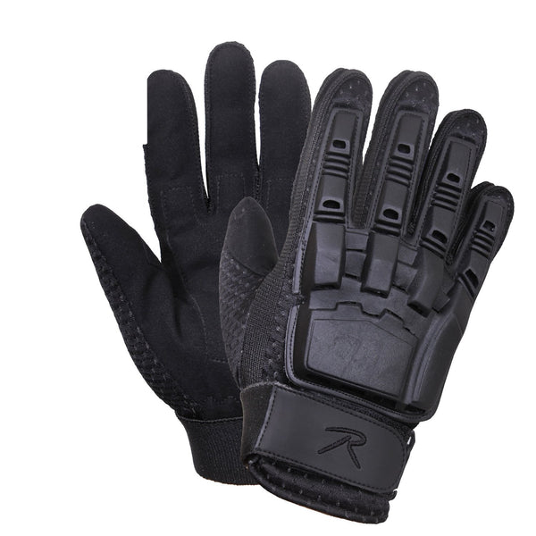 3531 Rothco Armored Hard Back Tactical Gloves - Black