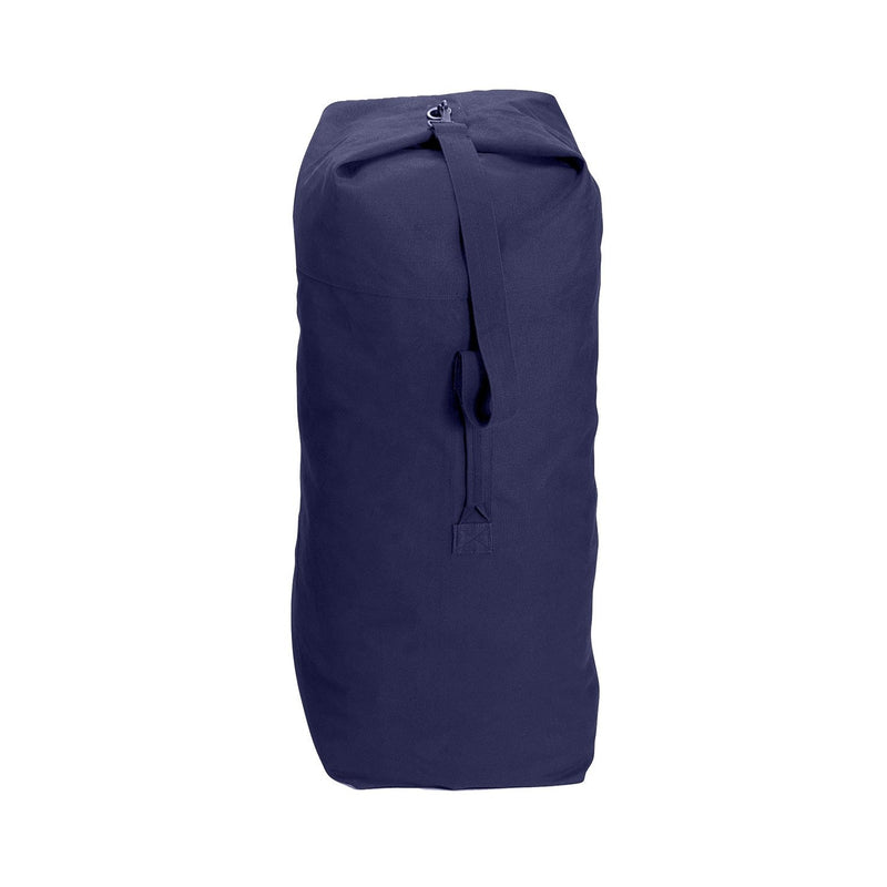 3596 Rothco Heavyweight Top Load Canvas Duffle Bag - Navy Blue