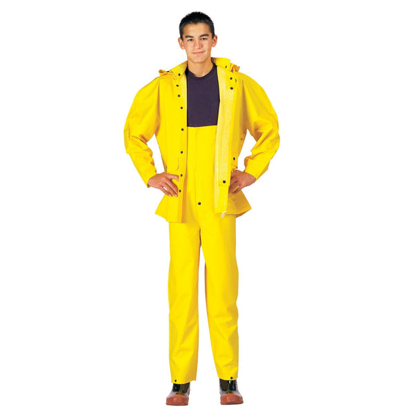 3620 Rothco Deluxe Heavyweight PVC Rainsuit - Yellow