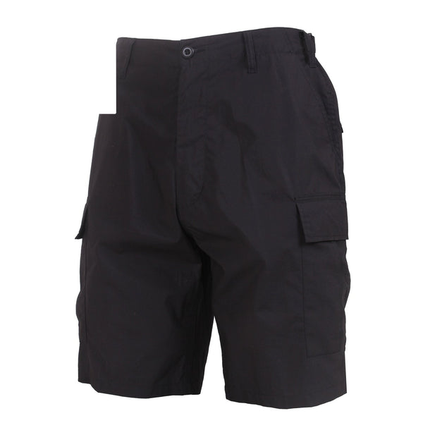 3651 Rothco Lightweight Tactical BDU Shorts - Black