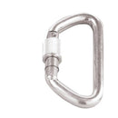 376 Rothco Locking D Carabiner - Silver