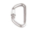 376 Rothco Locking D Carabiner - Silver