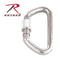 376 Rothco Locking D Carabiner - Silver