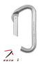 377 Rothco Silver D Carabiner