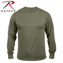 3836 Rothco Moisture Wicking Long Sleeve T-Shirt - Olive Drab