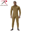 3861 Rothco ECWCS Poly Zip Collar Shirts - AR 670-1 Coyote Brown