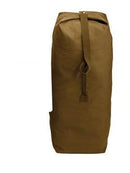 3895 ROTHCO TOP LOAD CANVAS DUFFLE BAG / 25" X 42" - COYOTE