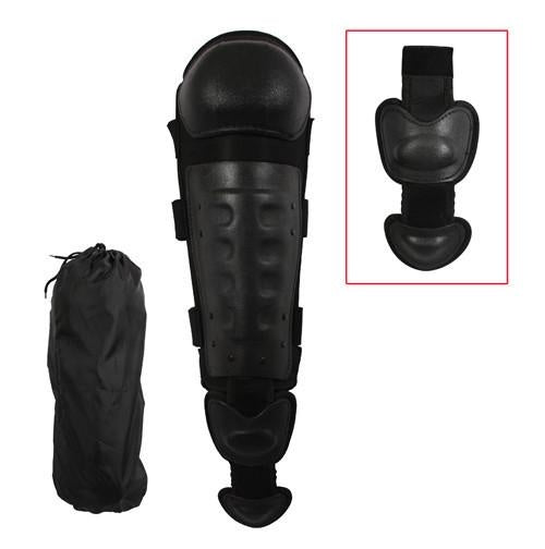 3903 Rothco Hard Shell Shin Guards - Black