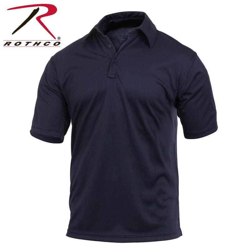 3935 Rothco Tactical Performance Polo Shirt - Midnight Navy Blue