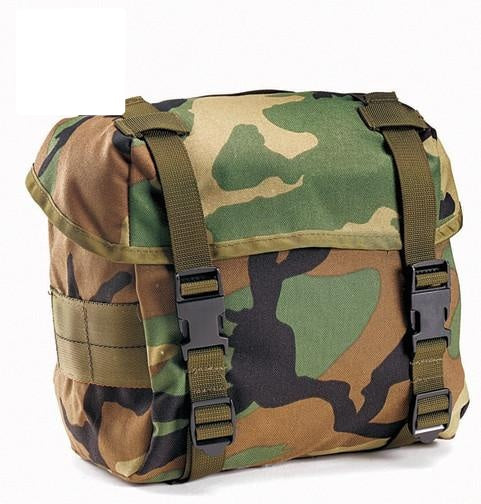 40002 WOODLAND CAMOUFLAGE G.I. TYPE ENHANCED NYLON BUTT PACKS