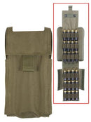 40226 MOLLE SHOTGUN / AIRSOFT AMMO POUCH - OLIVE DRAB