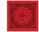 4057 Rothco Red w/Black Trainmen Bandana