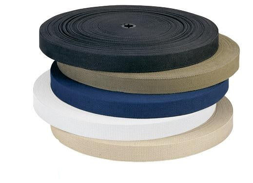 4060/4061/4062/4063 Rothco G.I. Type Black Cotton 1Â¼ Webbing - 50yrds