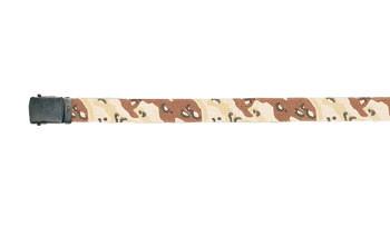 4282 Rothco Desert Camo/Tan Reversible Web Belts 54"